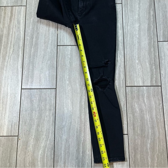 Abercrombie & Fitch Black Curve Love High Rise Super Skinny Ankle Jeans 25 Short - Picture 4 of 8